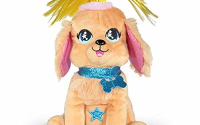 WowWee Pet Starz – Billy The Golden Retriever – Dancing Rockstar Plush Doll