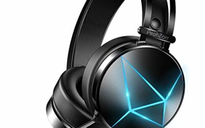 PeohZarr Gaming Headset PS4 headset Xbox One Headset with 7.1 Surround Sound PC Headset with Crystal Clear Mic & Large Earpads, Gaming Headphones for Xbox One Controller(Adapter Not Included), PS4, PC