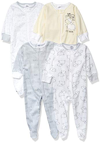 Gerber Baby 4-Pack Sleep N' Play, Sheep, Newborn