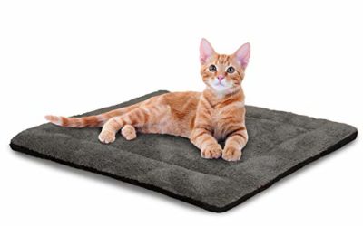 K&H Pet Products Self-Warming Pet Pad, 21" x 17", Gray/Black