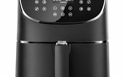 COSORI Smart WiFi Air Fryer 5.8QT(100 Recipes), Digital Touchscreen with 11 Cooking Presets for Air Frying, Roasting & Keep Warm ,Preheat & Shake Remind, Works with Alexa & Google Assistant,1700W