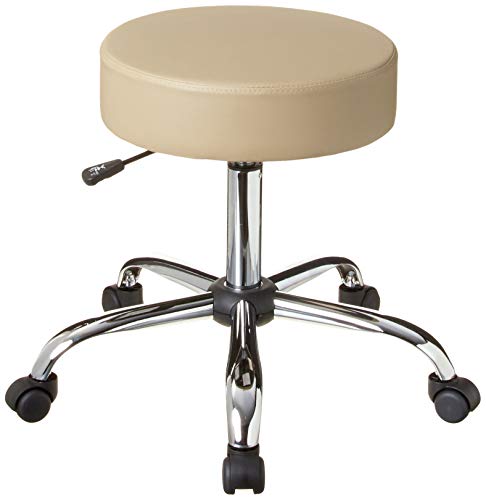 Boss Office Products Be Well Medical Spa Stool in Beige