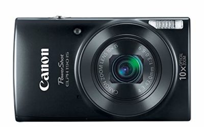 Canon Cameras US 1084C001 Canon PowerShot ELPH 190 Digital Camera w/ 10x Optical Zoom and Image Stabilization – Wi-Fi & NFC Enabled (Black)