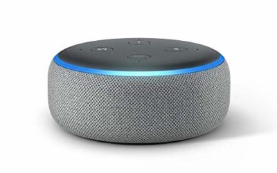 Echo Dot (3rd Gen) – Smart speaker with Alexa – Heather Gray