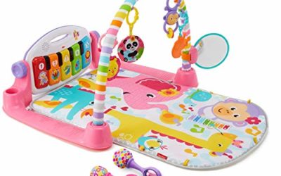 Fisher-Price Deluxe Kick & Play Piano Gym & Maracas