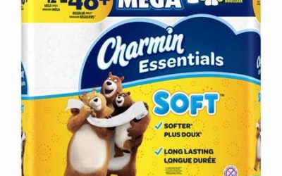 Charmin Essentials Soft Toilet Paper 12 Mega Value Rolls