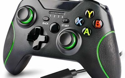 Wired Controller for Xbox One,Xbox one Wired Controller Game Controller Gamepad for Xbox One/S/X/PC Windows with Dual Vibration Audio Jack
