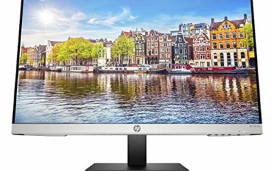 HP 24mh FHD Monitor – Computer Monitor with 23.8-inch IPS Display (1080p) – Built-in Speakers and VESA Mounting – Height/Tilt Adjustment for Ergonomic Viewing – HDMI and DisplayPort – (1D0J9AA#ABA)