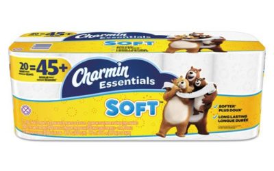 Charmin Essentials Soft Bathroom Tissue, 2-Ply, 4 X 3.92, 200/Roll, 20 Roll/Pack