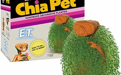 Chia Pet E.T Decorative Pottery Planter, E.T