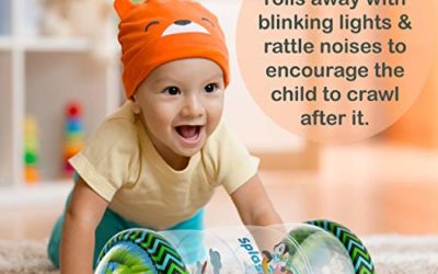 Splashin'kids Infant Toys Beginner Crawl Along Game Ball Drop Maze Tummy Time Activity Center Early Development Jumbo Roller Rattle Toy Baby Toys for 6 Months 1 2 3 Year olds Watch Video