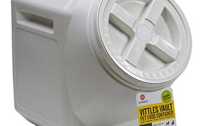 Gamma2 Vittles Vault Outback Stackable 60 lb Airtight Pet Food Storage Container