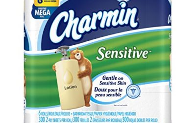 Charmin Sensitive Toilet Paper Mega Rolls, 6 ct