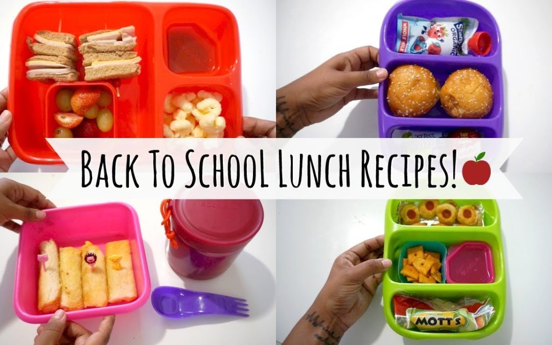 Back To School Bento Lunch Recipes!