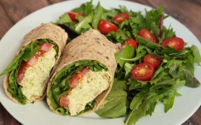 3 Healthy Wrap Recipes | Back to School Lunch Ideas