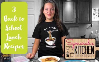 3 Back To School Lunch Recipes | Symarah’s Kitchen | Junior Chef | 4K