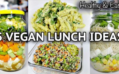 EASY HEALTHY VEGAN LUNCH RECIPES (BACK TO SCHOOL / WORK)