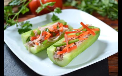 Stuffed cucumbers – Back to school recipes