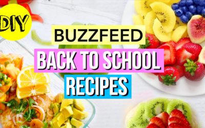 Testing BuzzFeed Recipes EP 6: Back to School Breakfast & Lunch Ideas!