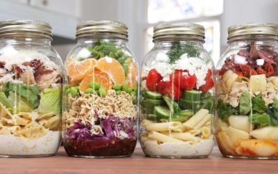 Pasta Salads In A Jar | Back-To-School Lunch Idea