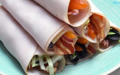 Low Carb Sandwich Roll-ups Recipe – Back to School Meal Prep