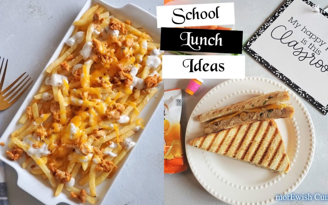 Back to school Lunch Recipes and Ideas 2020 by morEwish | Hybrid 🏫 or remote learning 💻
