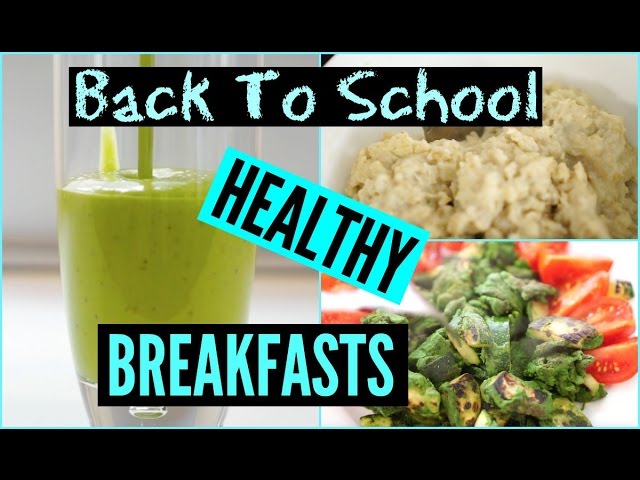DIY Easy and Quick Back To School | Healthy Breakfast Recipes