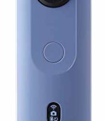 Ricoh Theta SC2 BLUE 360°Camera 4K Video with Image Stabilization High Image Quality High-Speed Data Transfer Beautiful Night View Shooting with Low Noise Thin and Lightweight For iPhone, Android