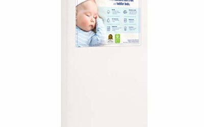 Graco Premium Foam Crib and Toddler Mattress in a Box – GREENGUARD Gold Certified, Non-Toxic, Breathable, Removable Washable Water Resistant Outer Cover