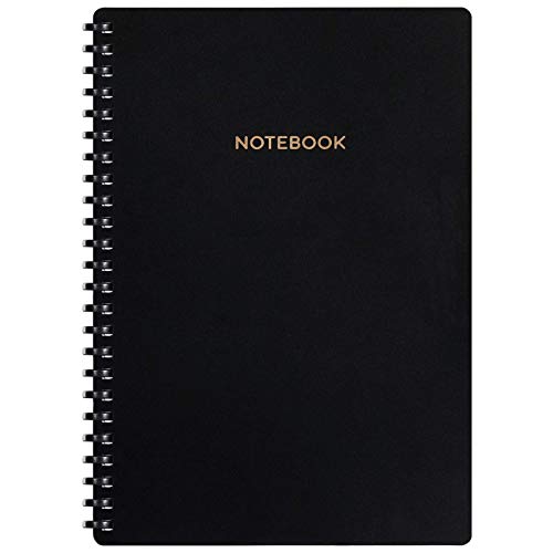 Ruled Journal/Notebook – Lined Journal with Premium Thick Paper, 6" X 8.2", Flexible Softcover, Durable Softring Binding, Perfect for School, Office, Home, Business Writing & Note Taking