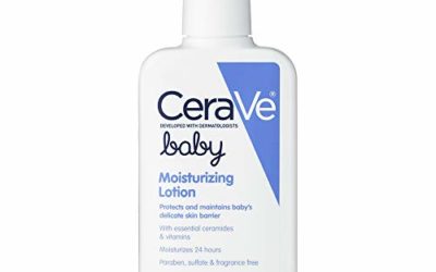 CeraVe Baby Lotion | Gentle Baby Skin Care with Hyaluronic Acid | Paraben and Fragrance Free | 8 Ounce
