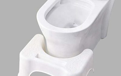 Comfortable Toilet stoo*l for Kids, Children and Adults with Special Groove for Phone Storage