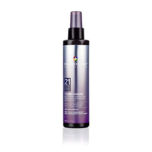 Pureology Colour Fanatic Leave-in Conditioner Hair Treatment Detangling Spray, 6.7 Ounces