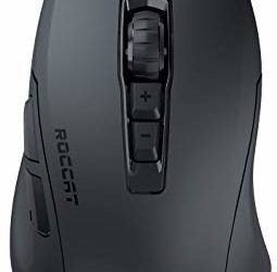 ROCCAT ROC-11-730 Kone Pure Ultra – Light Ergonomic Gaming Mouse (16000 Dpi Optical Sensor RGB Lighting Ultra Light) Black
