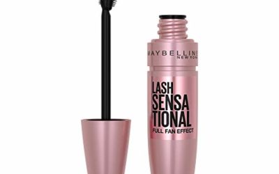 Maybelline Lash Sensational Washable Mascara, Blackest Black, 0.32 fl. Oz. (Packaging May Vary)