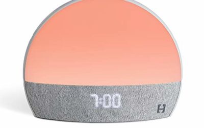 Hatch Restore – Sound Machine, Smart Light, Personal Sleep Routine, Bedside Reading Light, Wind Down Content and Sunrise Alarm Clock for Gentle Wake Up
