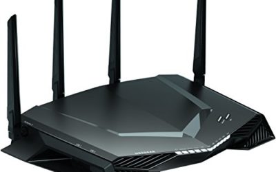 NETGEAR Nighthawk Pro Gaming XR500 WiFi Router with 4 Ethernet ports and wireless speeds up to 2.6 Gbps, AC2600, optimized for low ping