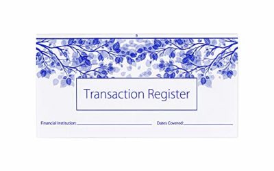 Checkbook Registers for Personal Checkbook, Transactions Ledgers, Pack of 10, 2020-2021-2022