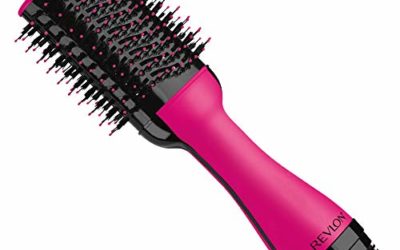 Revlon One-Step Hair Dryer and Volumizer Hot Air Brush, Pink