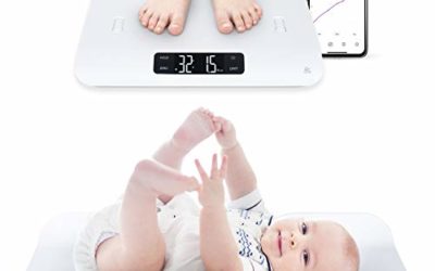 GreaterGoods Smart Baby Scale, Toddler Scale, Pet Scale, Infant Scale with Hold Function, Free App Included