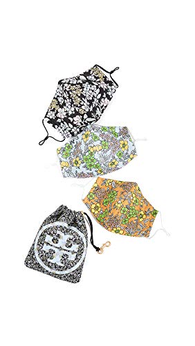 Tory Burch Women's Travel Face Covering Set, Print, One Size