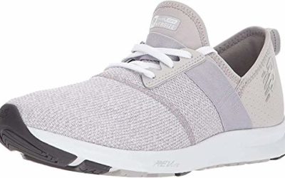 New Balance Women's FuelCore Nergize V1 Sneaker, Overcast/White/Heather, 7.5 M US
