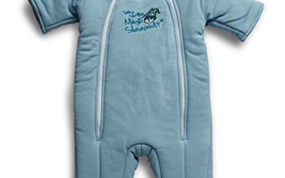 Baby Merlin's Magic Sleepsuit – Swaddle Transition Product – Cotton – Blue – 6-9 Months