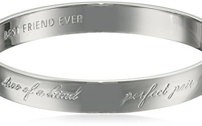 kate spade new york "Bridesmaid" Engraved Idiom Bangle Bracelet