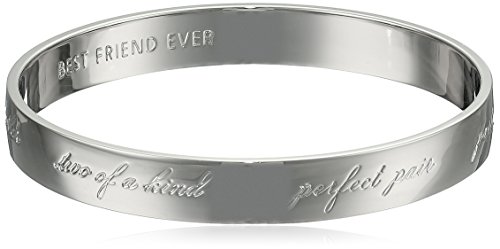 kate spade new york "Bridesmaid" Engraved Idiom Bangle Bracelet