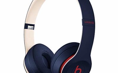 Beats Solo3 Wireless On-Ear Headphones – Apple W1 Headphone Chip, Class 1 Bluetooth, 40 Hours Of Listening Time – Club Navy (Latest Model)