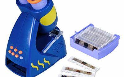 Educational Insights GeoSafari Jr. Talking Microscope, Featuring Bindi Irwin, Microscope for Kids, STEM & Science Toy, Interactive Learning, Ages 4+