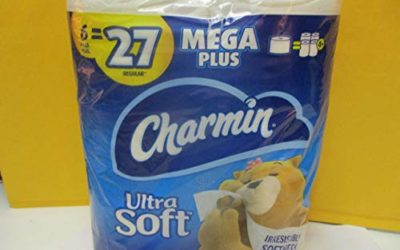 Charmin Ultra Soft Bathroom Tissue 6 Mega Plus Rolls