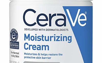 CeraVe Moisturizing Cream | Body and Face Moisturizer for Dry Skin | Body Cream with Hyaluronic Acid, Niacinamide, and Ceramides | 19 Ounce