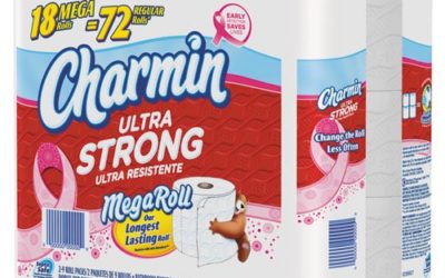 Charmin Ultra Strong Two-Ply Bathroom Tissue, 330 Sheets/Roll, 18 Rolls/Carton (PAG83347) Category: Regular Roll Toilet Paper